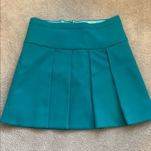 Pleated JCrew Skirt